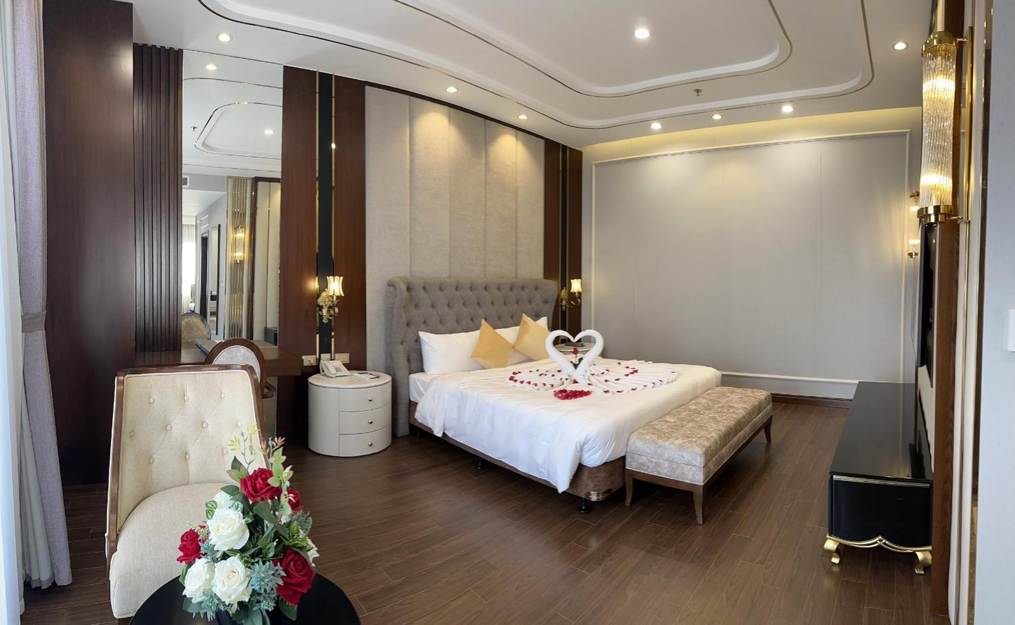 Kinh Bac Palace Hotel Bắc Ninh Exteriér fotografie