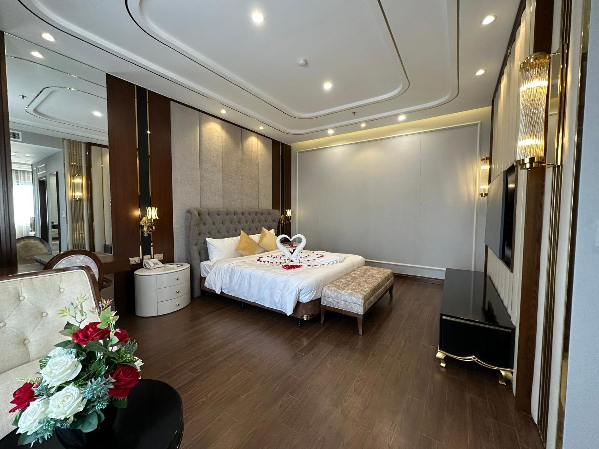 Kinh Bac Palace Hotel Bắc Ninh Exteriér fotografie