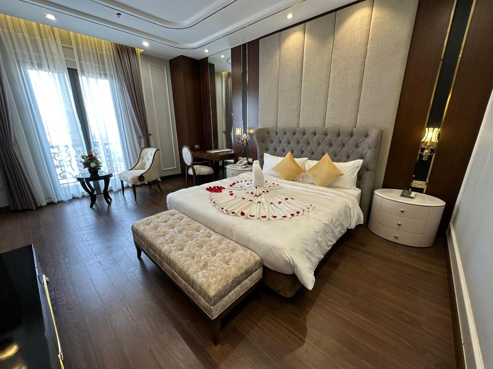 Kinh Bac Palace Hotel Bắc Ninh Exteriér fotografie