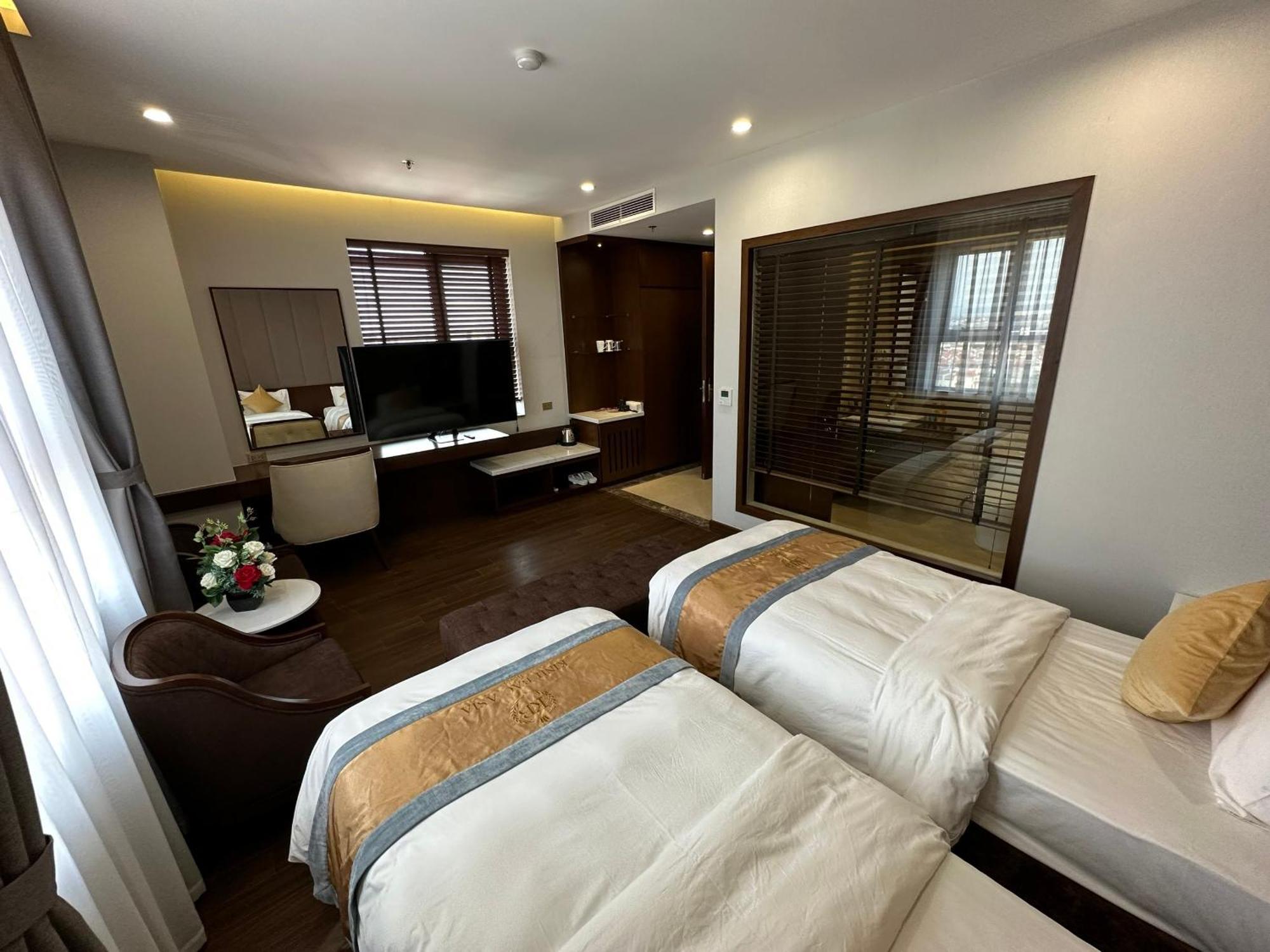 Kinh Bac Palace Hotel Bắc Ninh Exteriér fotografie