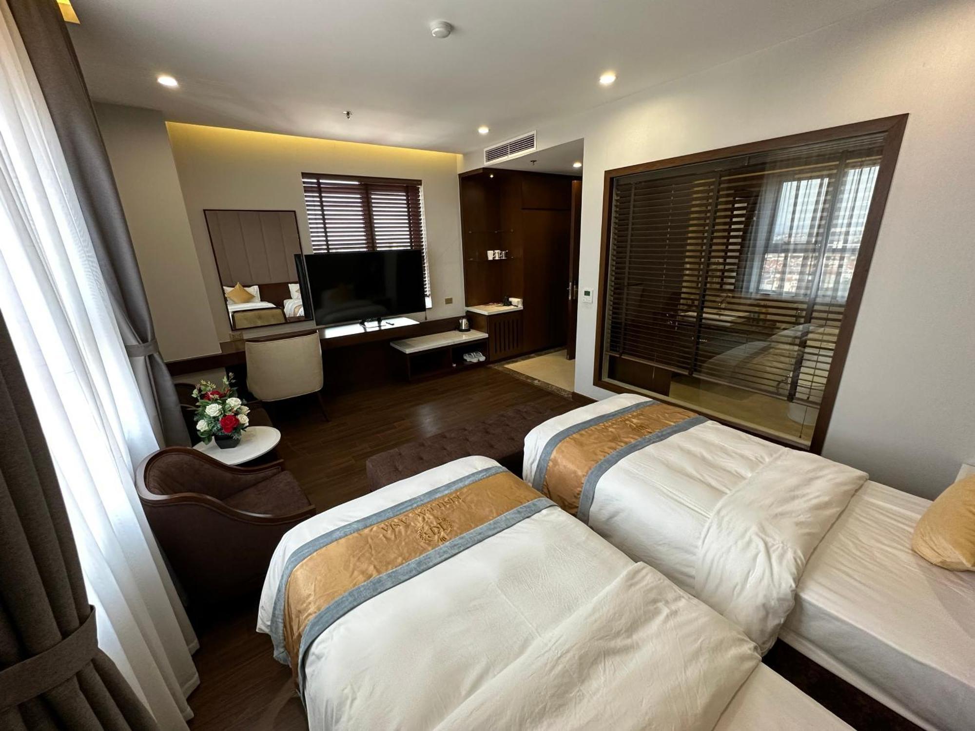 Kinh Bac Palace Hotel Bắc Ninh Exteriér fotografie